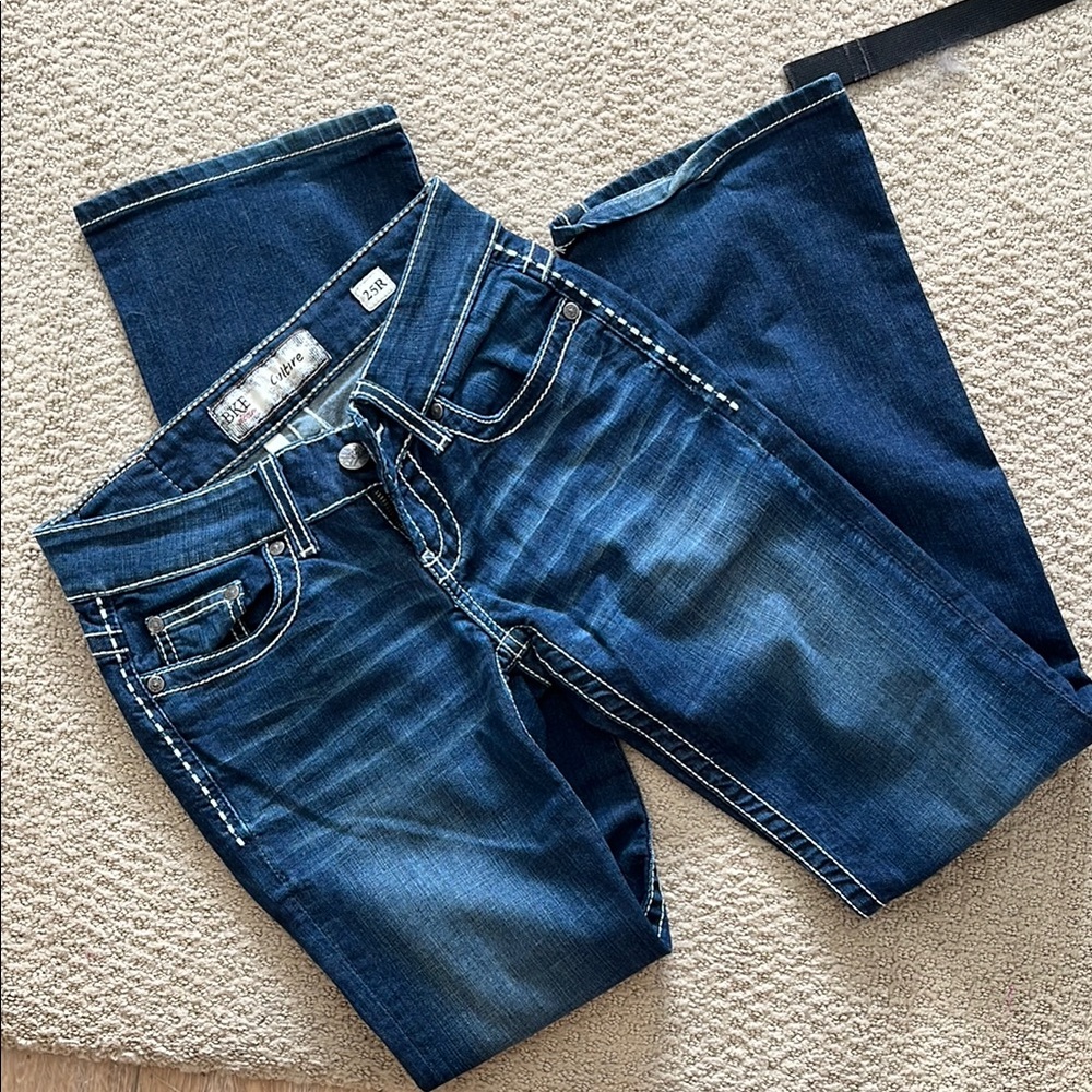 Women's Low rise buckle Jeans